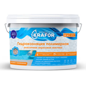 Готовая эластичная полимерная гидроизоляция (мастика)