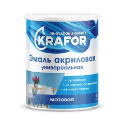 Эмаль акриловая универсальная матовая