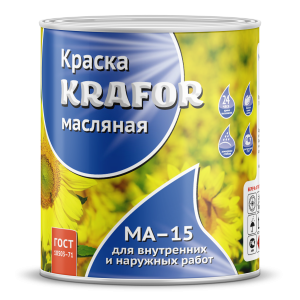 Краска масляная МА-15